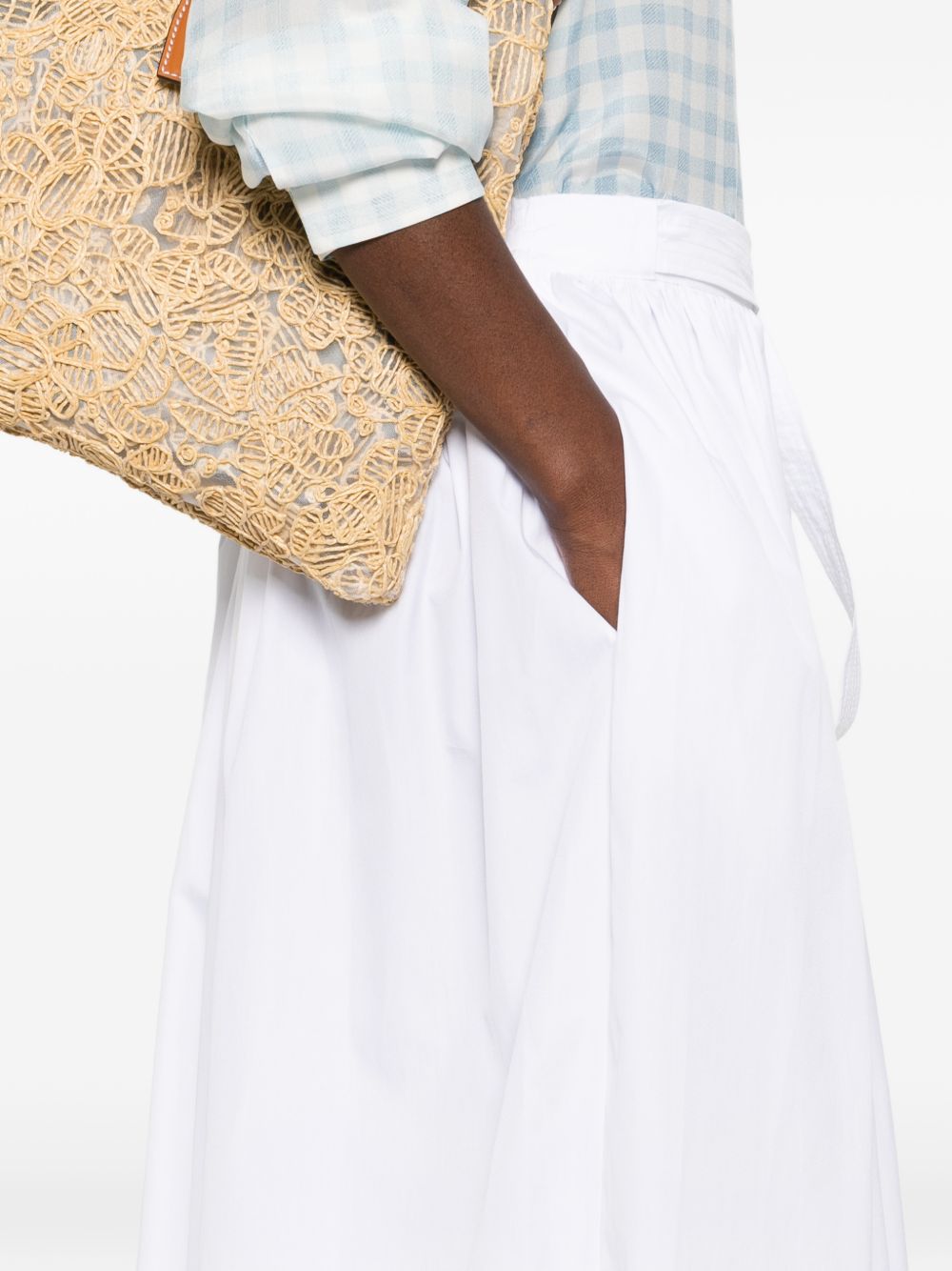 Ermanno Scervino A-line Cotton long skirt