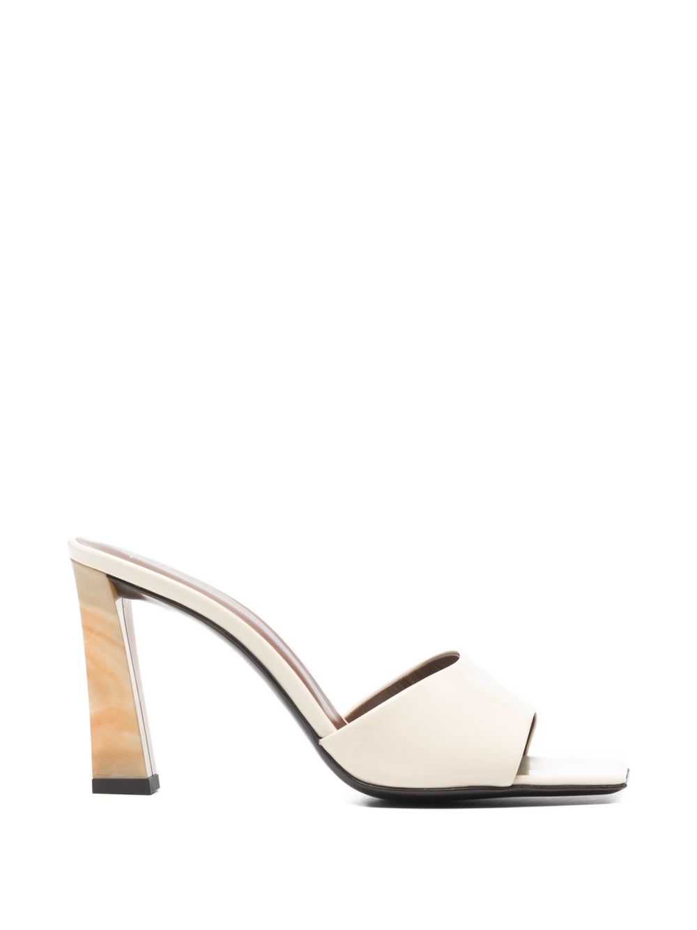 Sandale Giuseppe Zanotti në ngjyrë fildishi