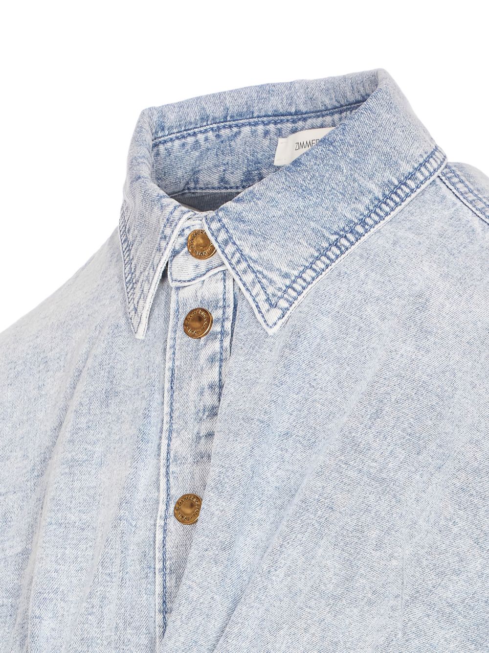 Zimmermann Rebellion denim top