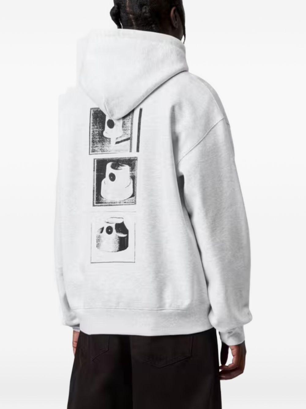 Carhartt Wip Pre Silk & Nylon Logo cotton hoodie