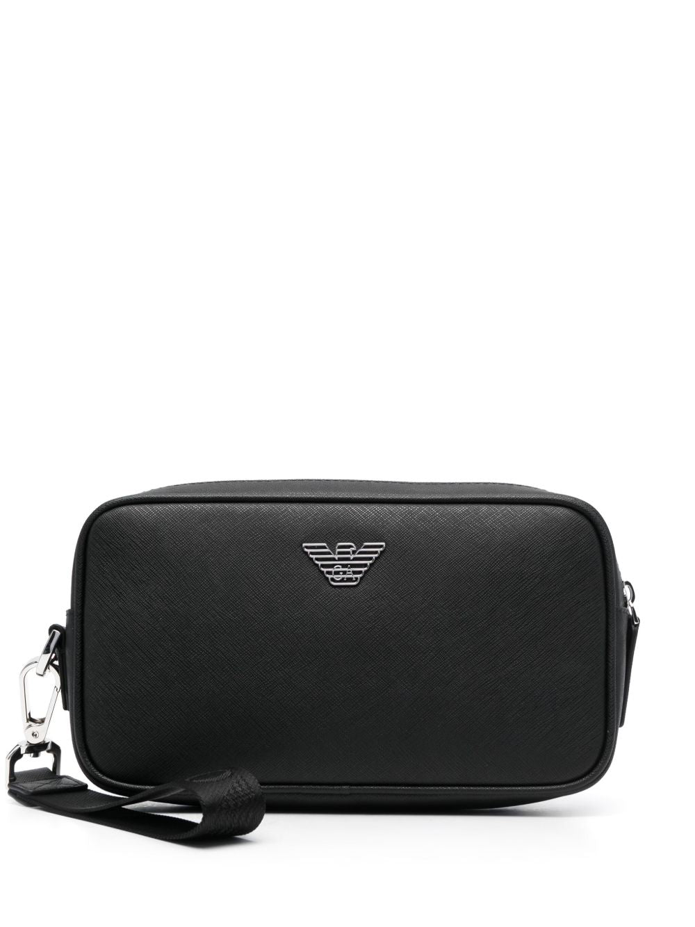 Emporio Armani Asv Regenerated Saffiano Washbag