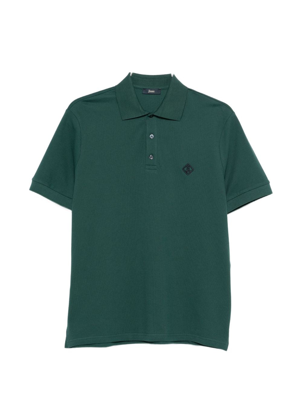 Herno Logo cotton polo shirt