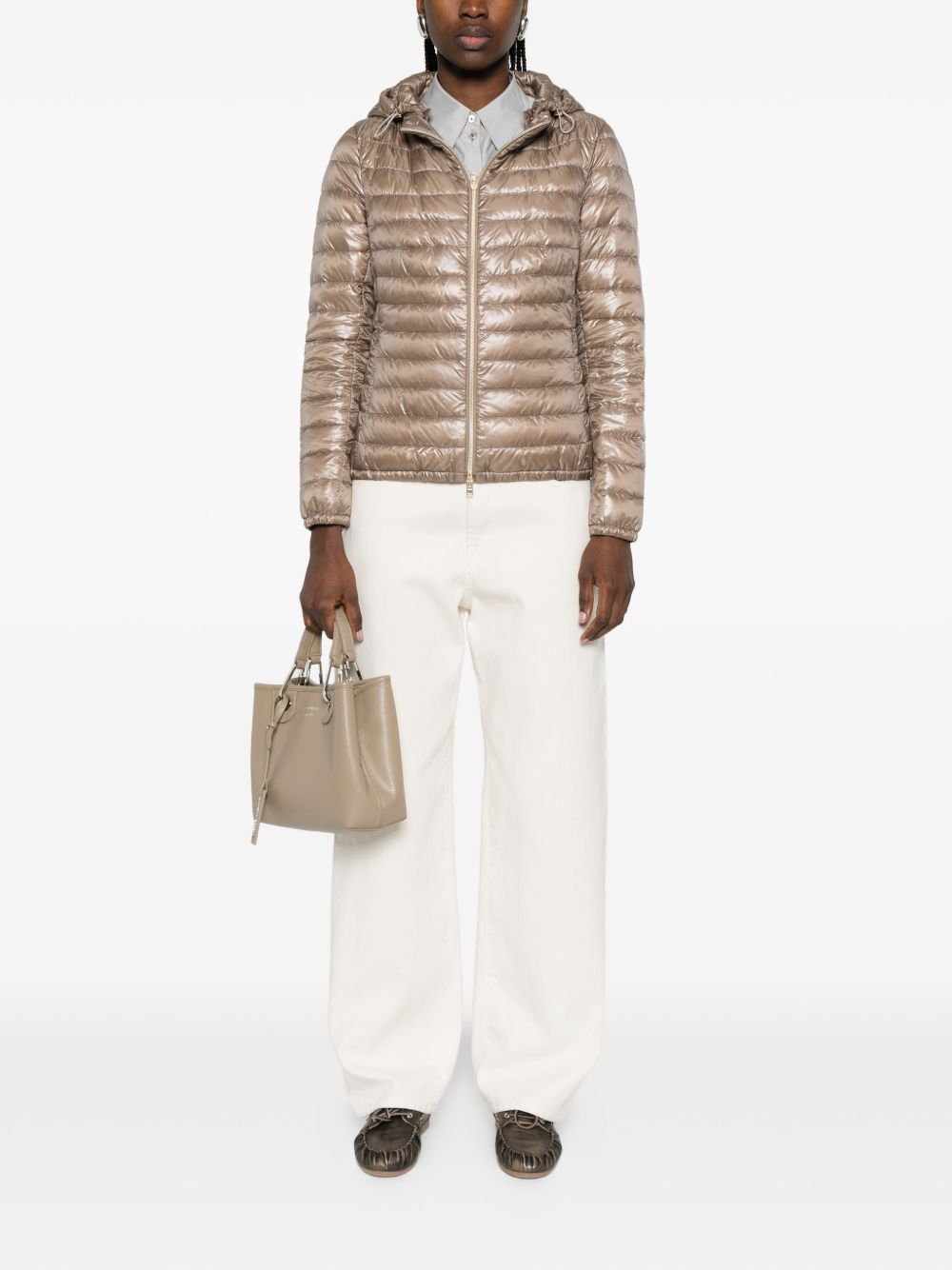 Herno Nylon short down jacket