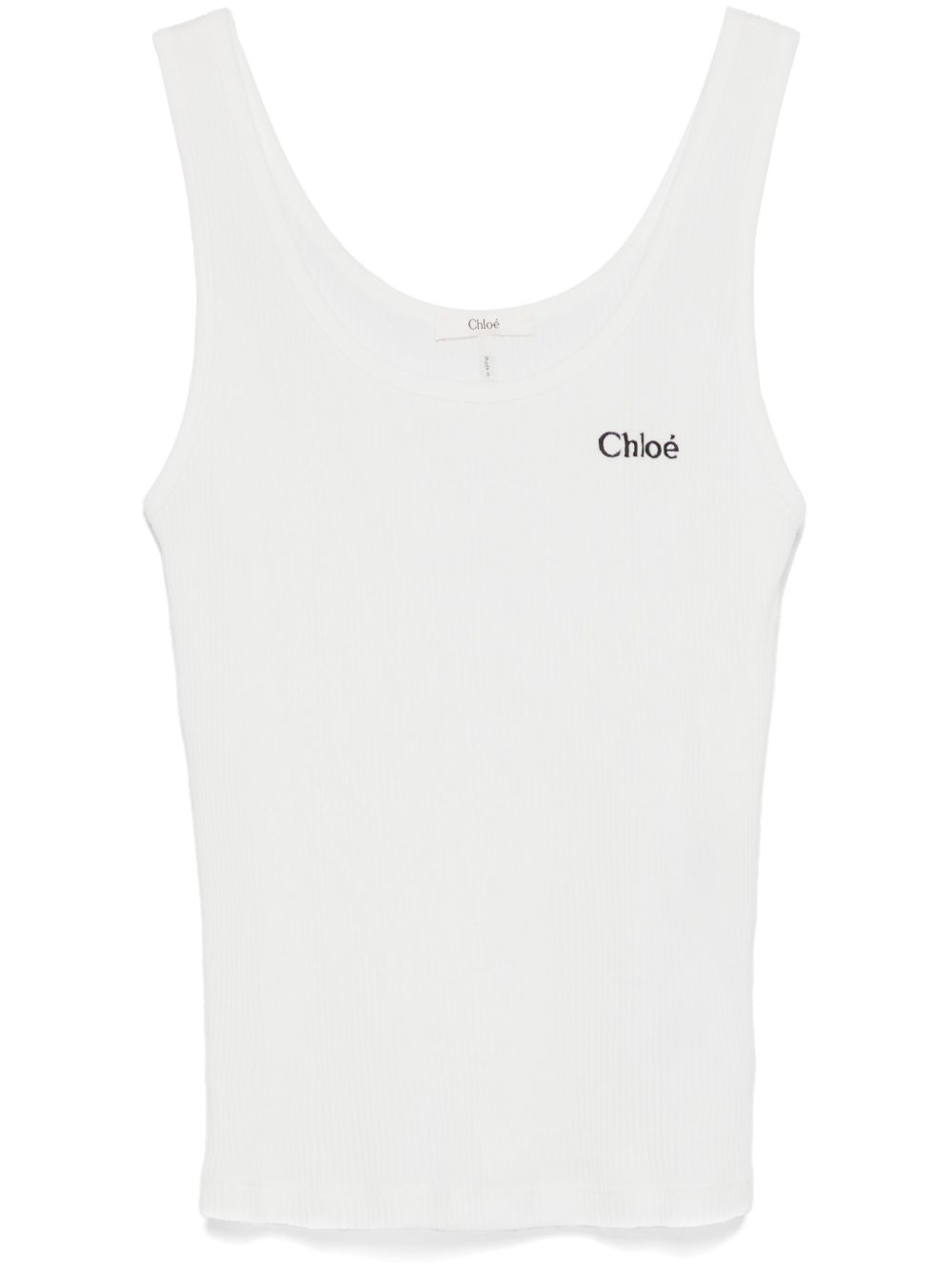 Chloé ChloÃ© Logo cotton top