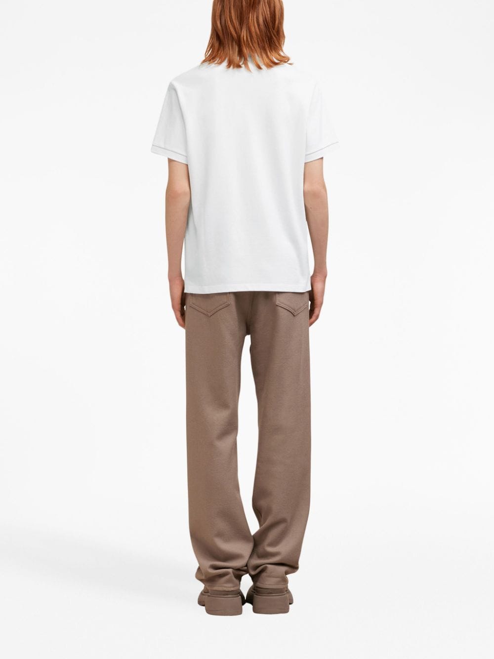 Ami Paris Ami De Coeur cotton polo shirt