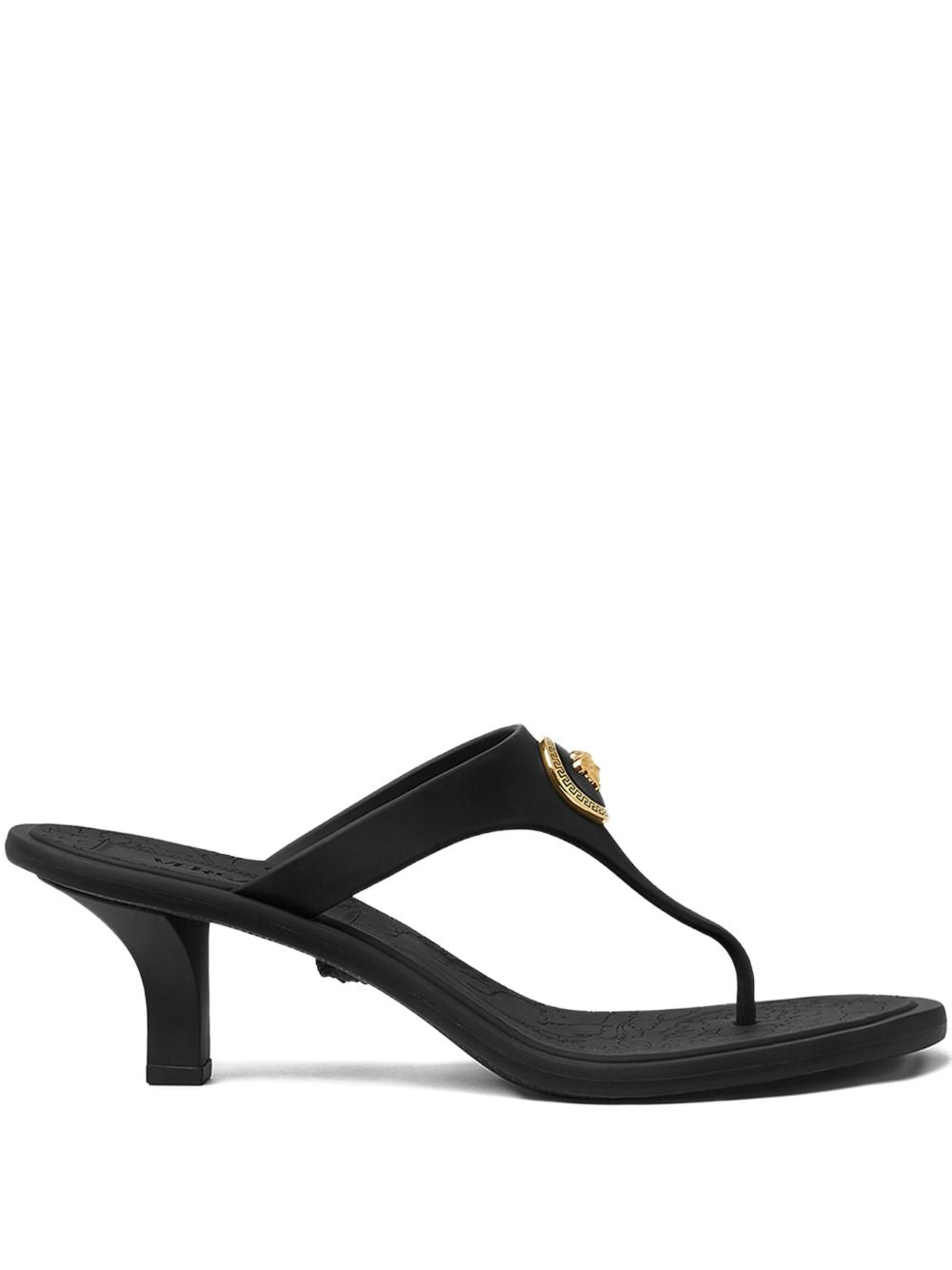 Versace Alia Rubber Thong Sandals