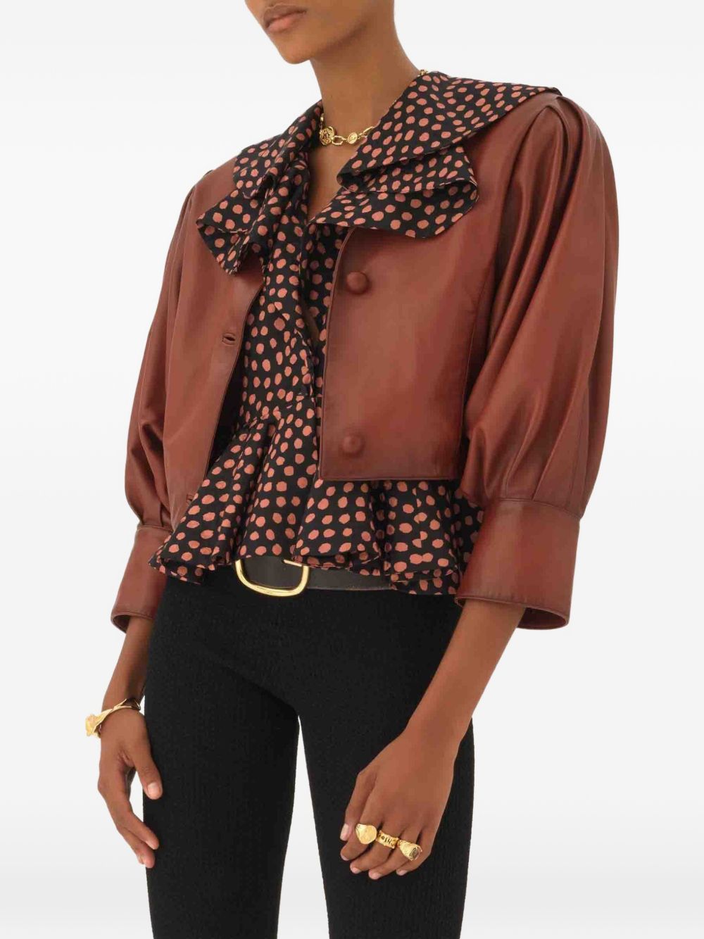 Chloé Chloè Jacket Brown