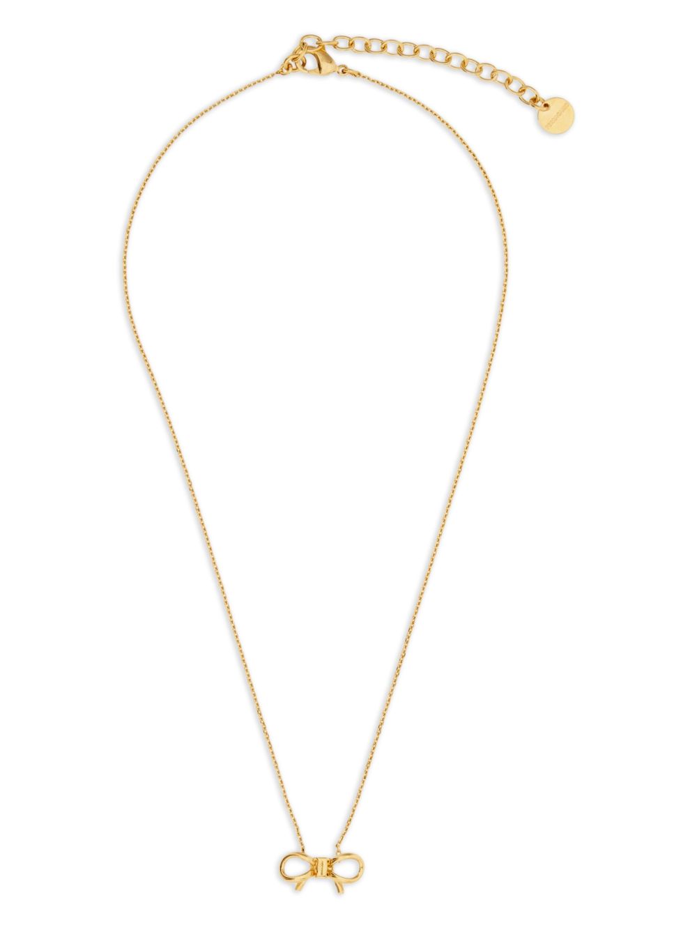 Ferragamo Necklace With Bow Pendant
