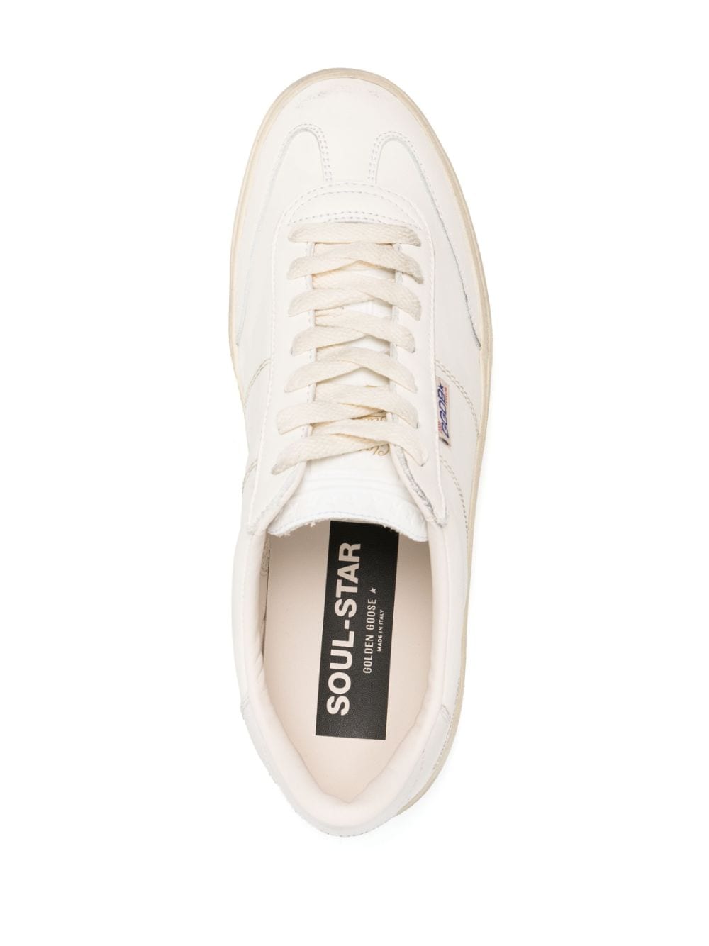 Golden Goose  Soul Star in white nappa