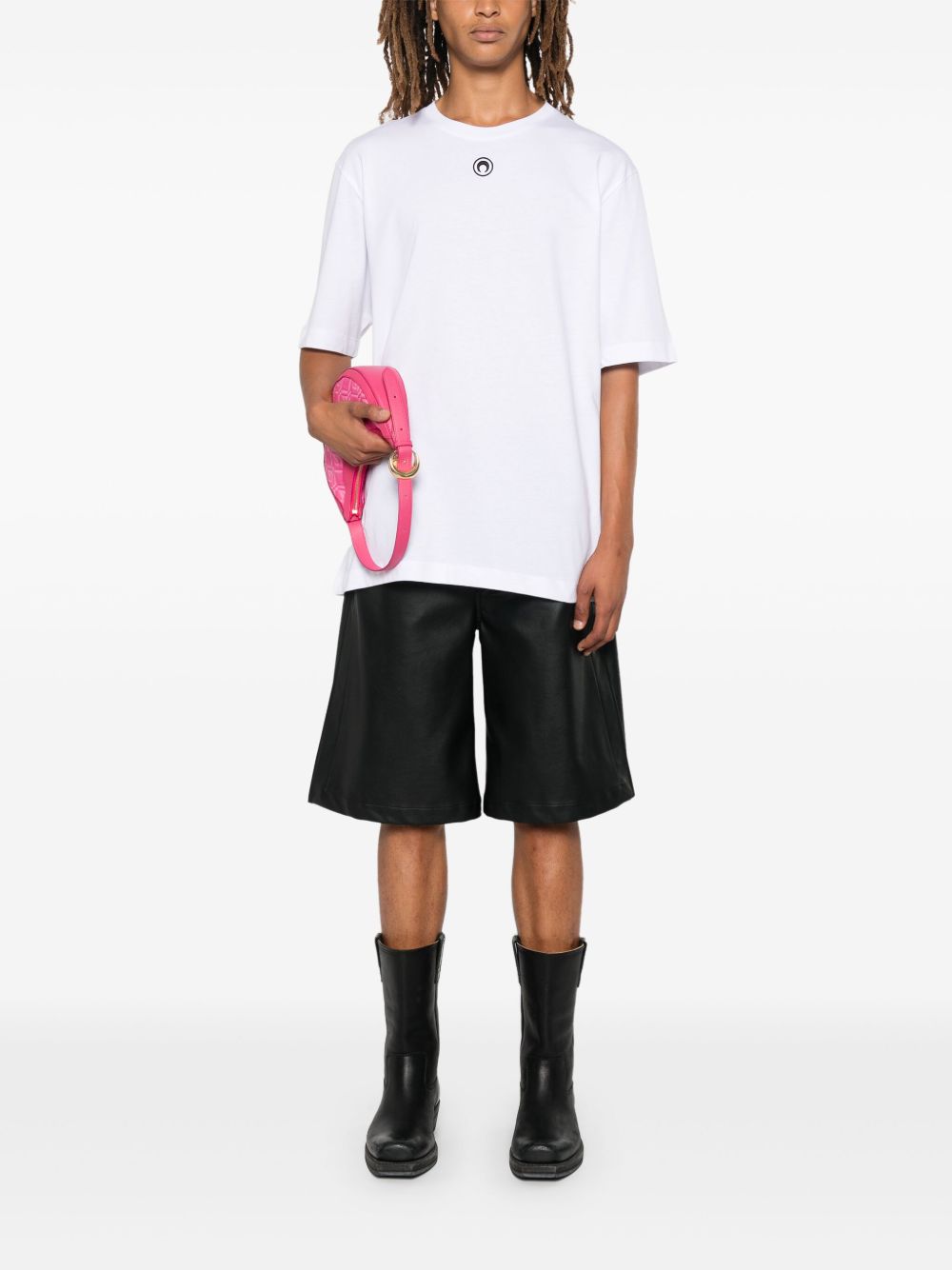 Marine Serre Moon cotton t-shirt