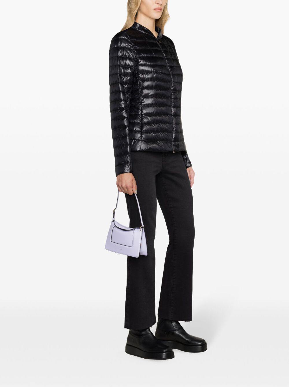 Herno Nylon short down jacket