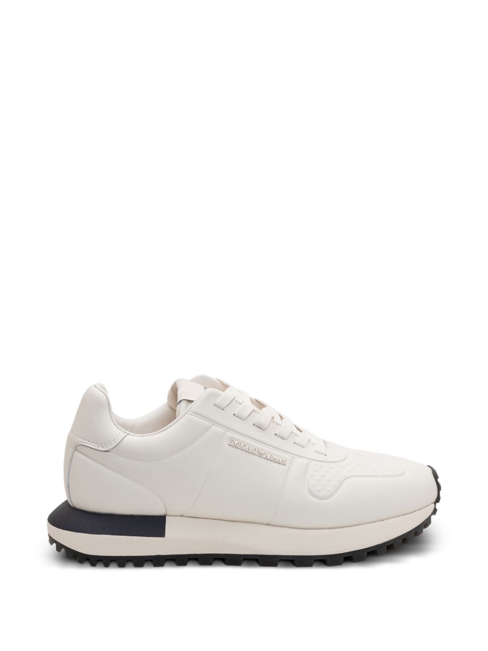 Emporio Armani Thermoformed Leather sneakers
