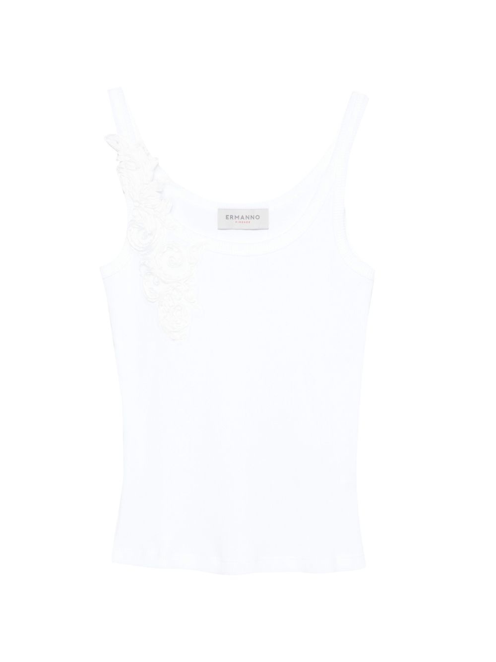 Ermanno Firenze Embroidered tank top
