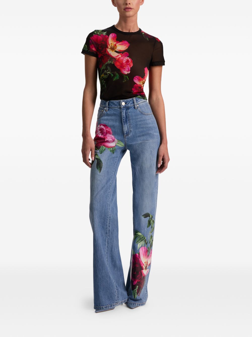 Alice + Olivia Jeans LIGHT BLUE