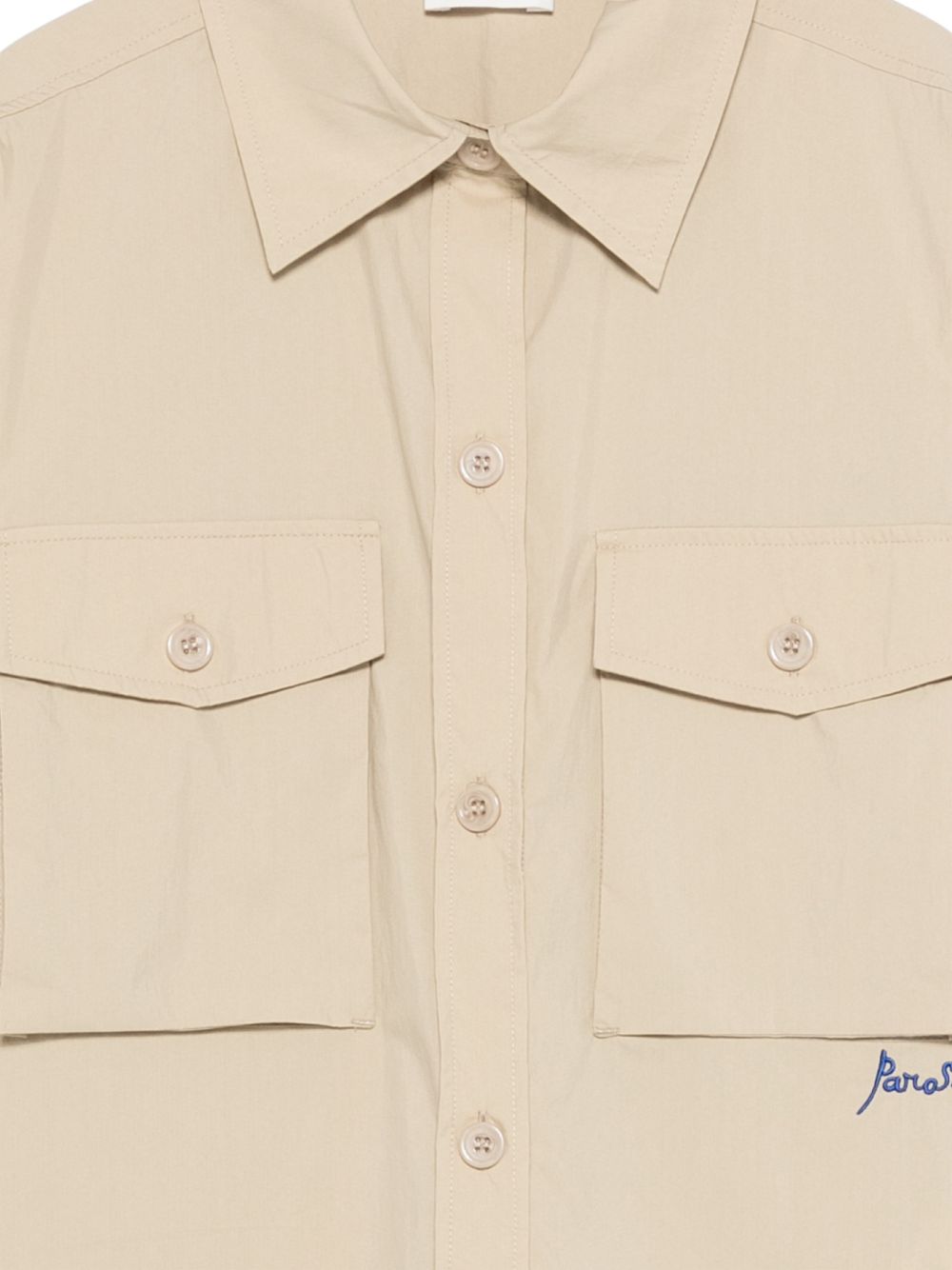 P.A.R.O.S.H. Nylon and cotton shirt