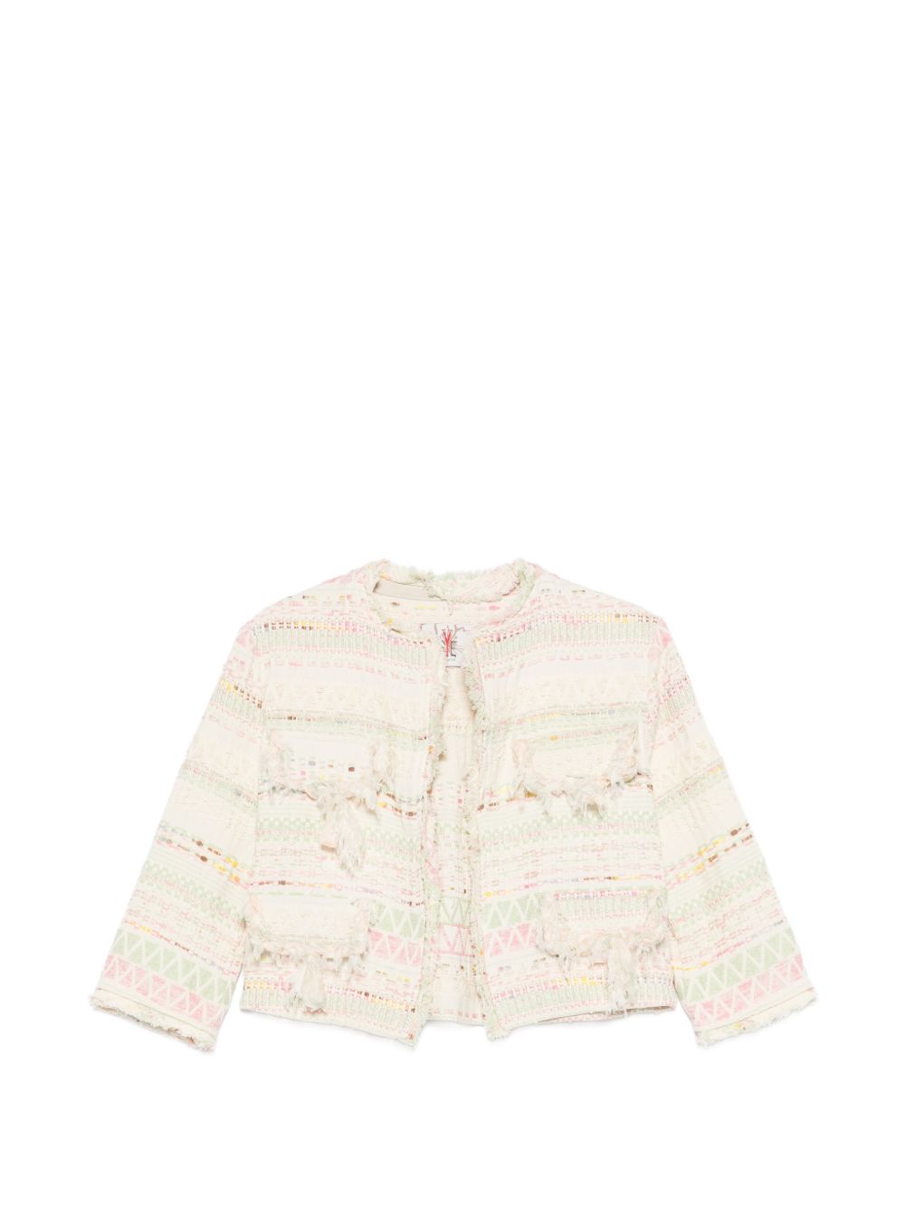 Bye Cotton blend short jacket