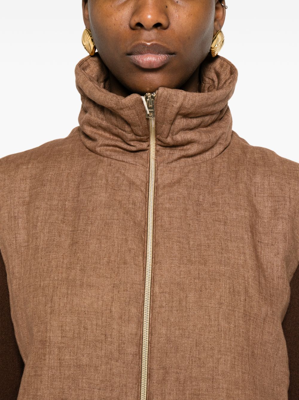 Herno Nylon zipped vest