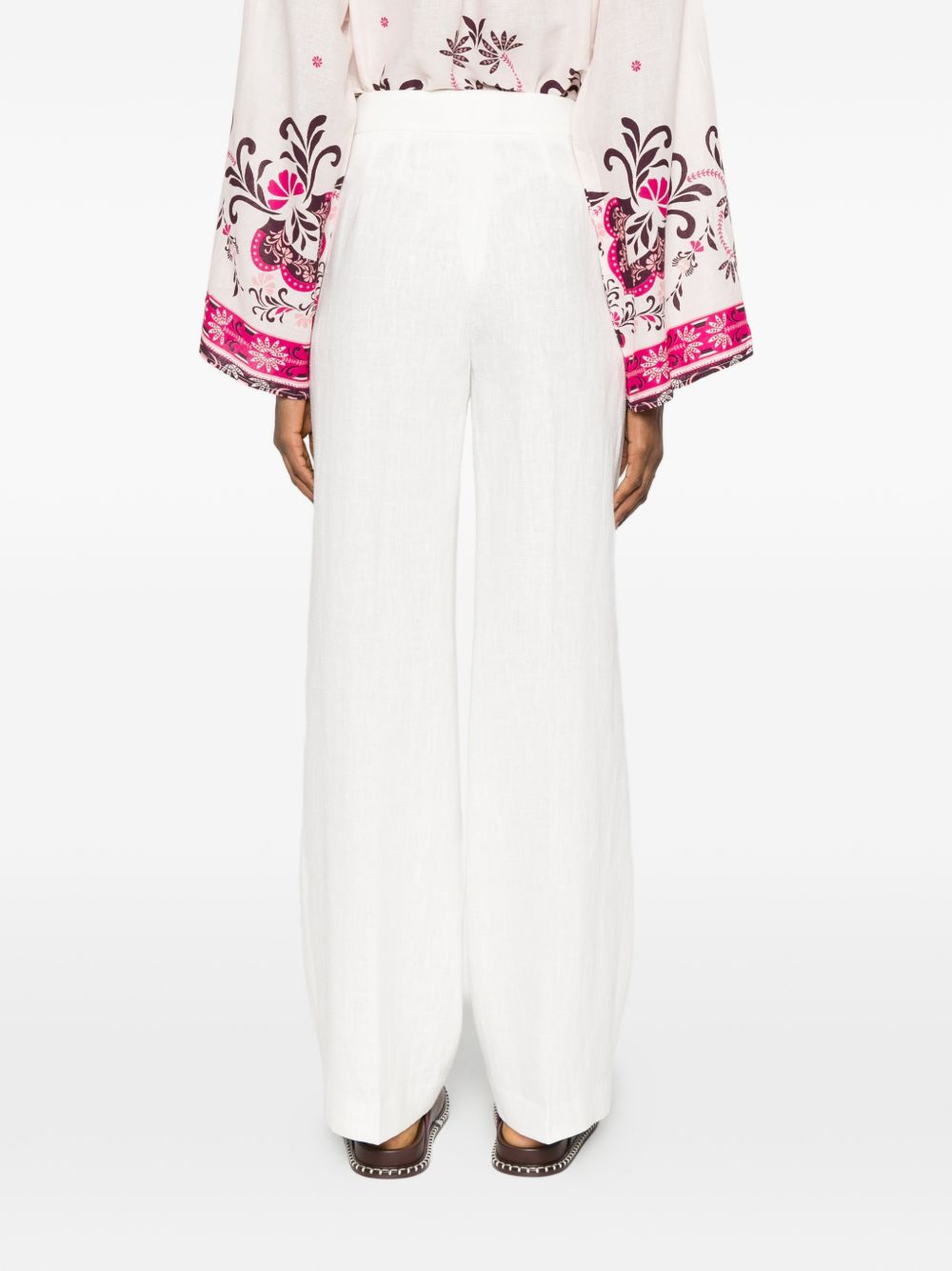 Via Masini 80 Linen trousers