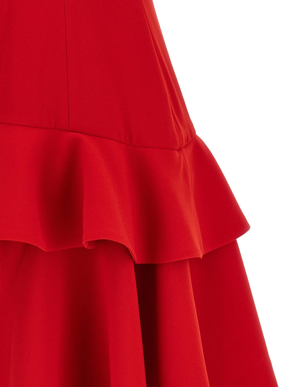 Catalina Silk & Nylon Asymmetric long dress