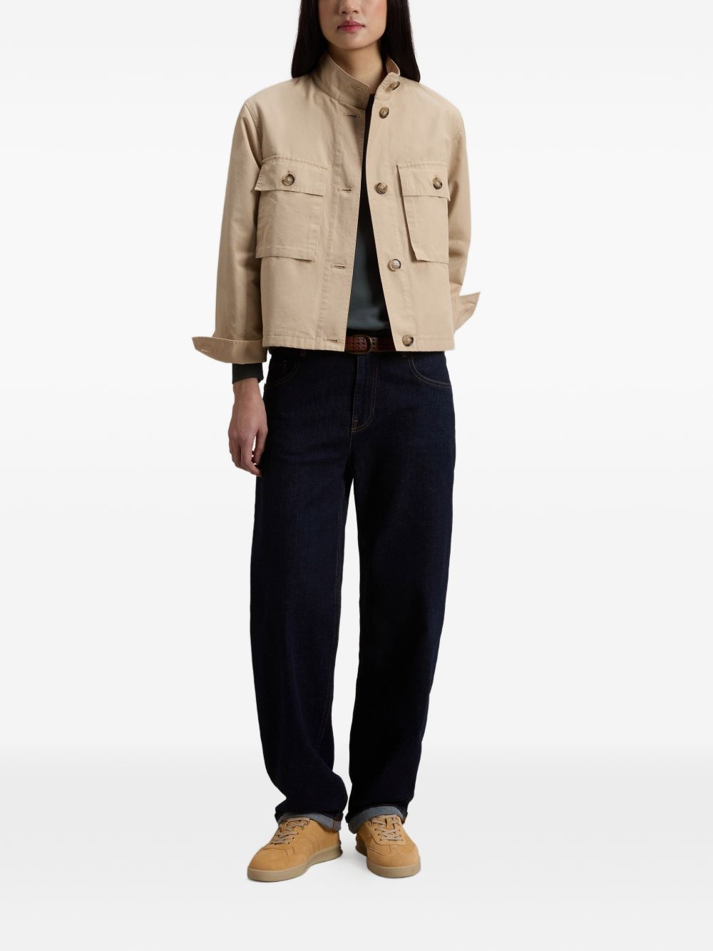 Woolrich Canvas field overshirt