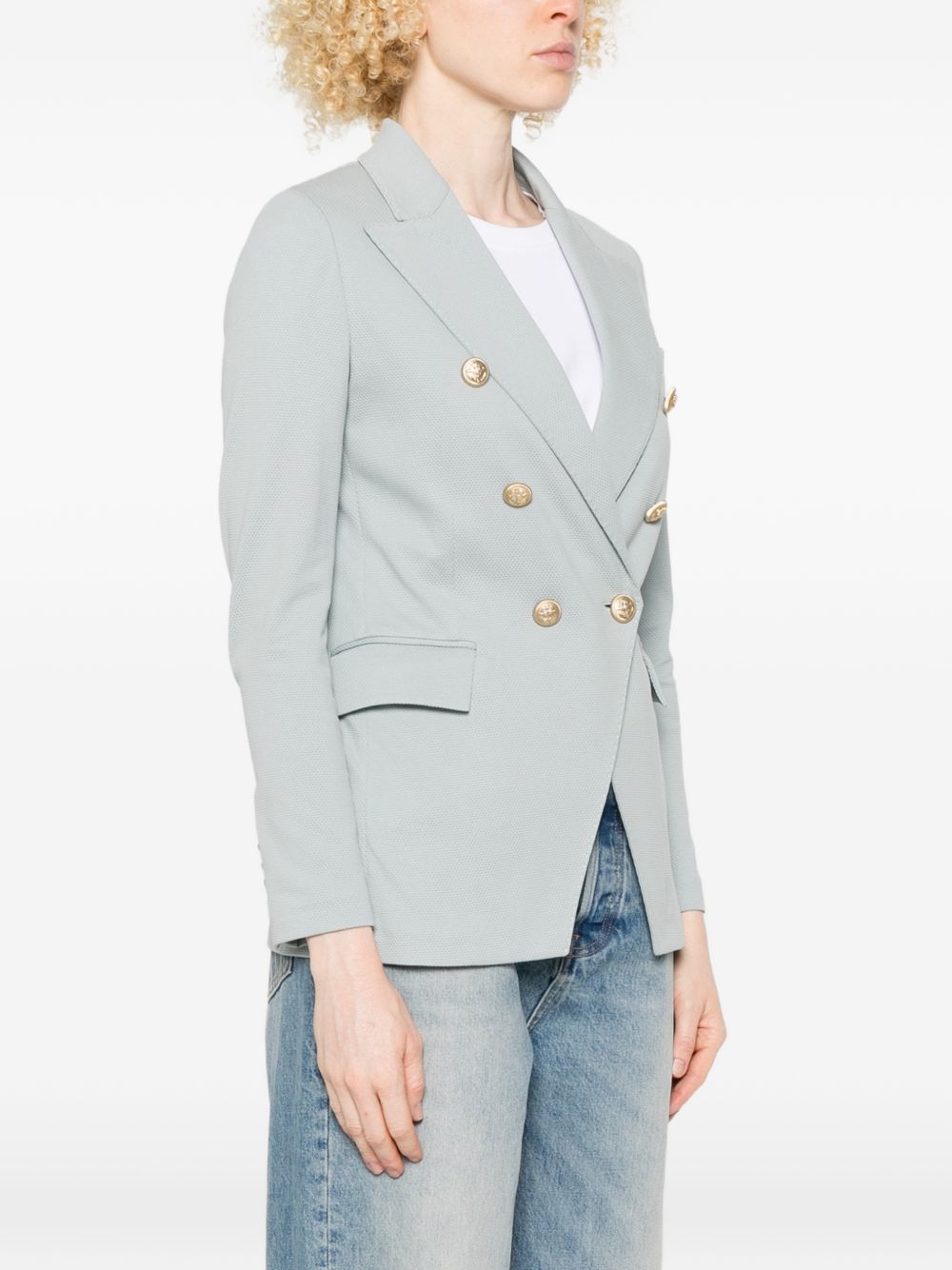 Circolo 1901 Cotton double-breasted jacket