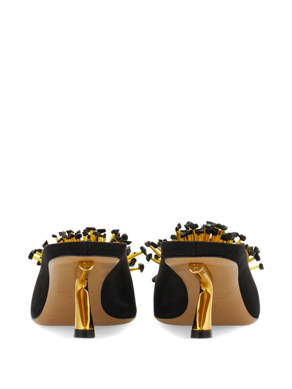 Ferragamo S-Shaped Heel Mule