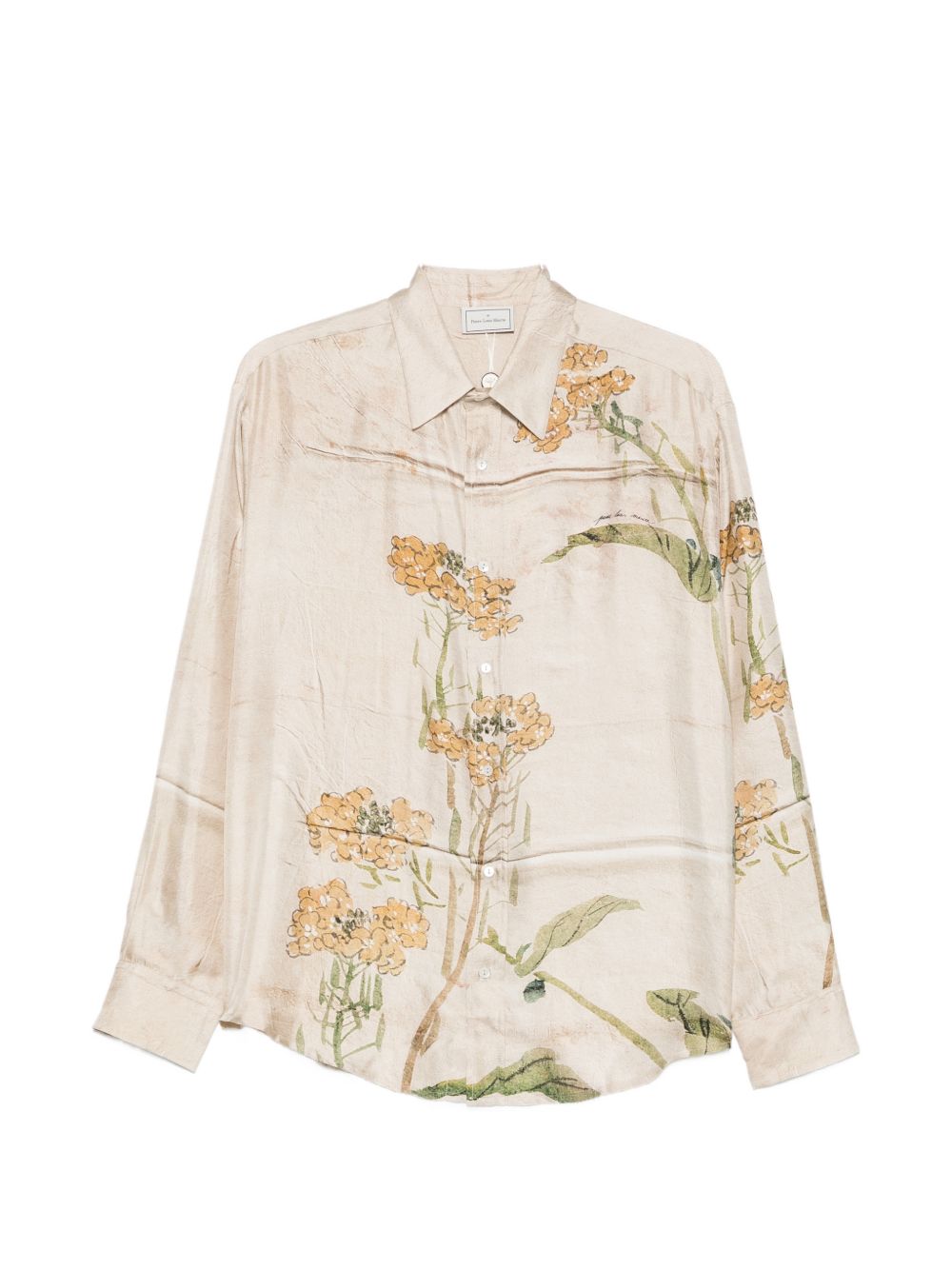 Pierre Louis Mascia Printed silk shirt