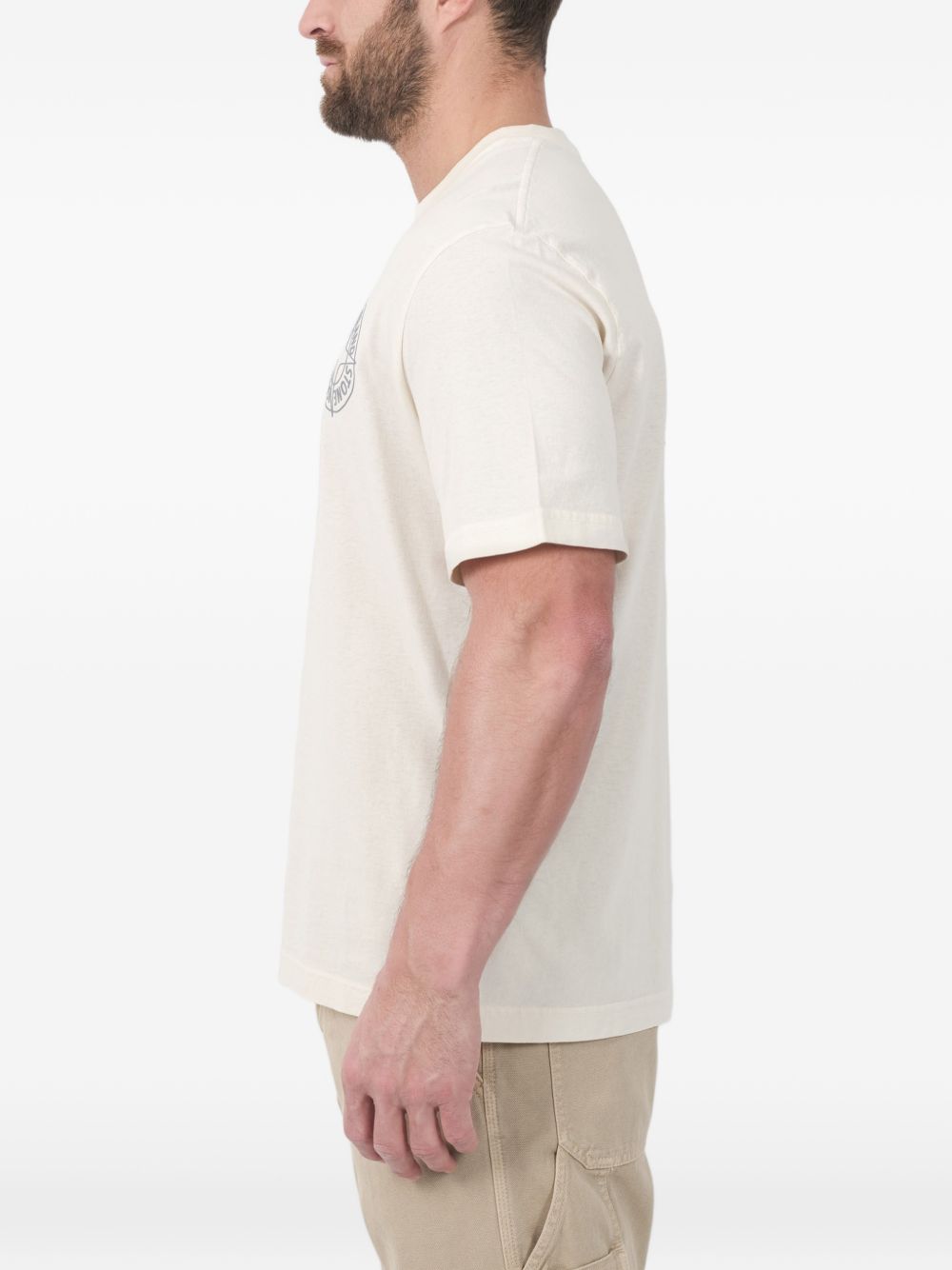 Stone Island Logo cotton t-shirt
