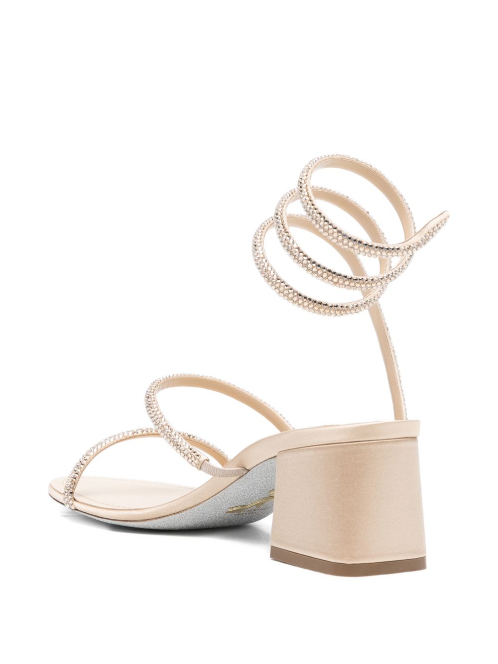 René Caovilla RenÃ© Caovilla Cleo satin sandals