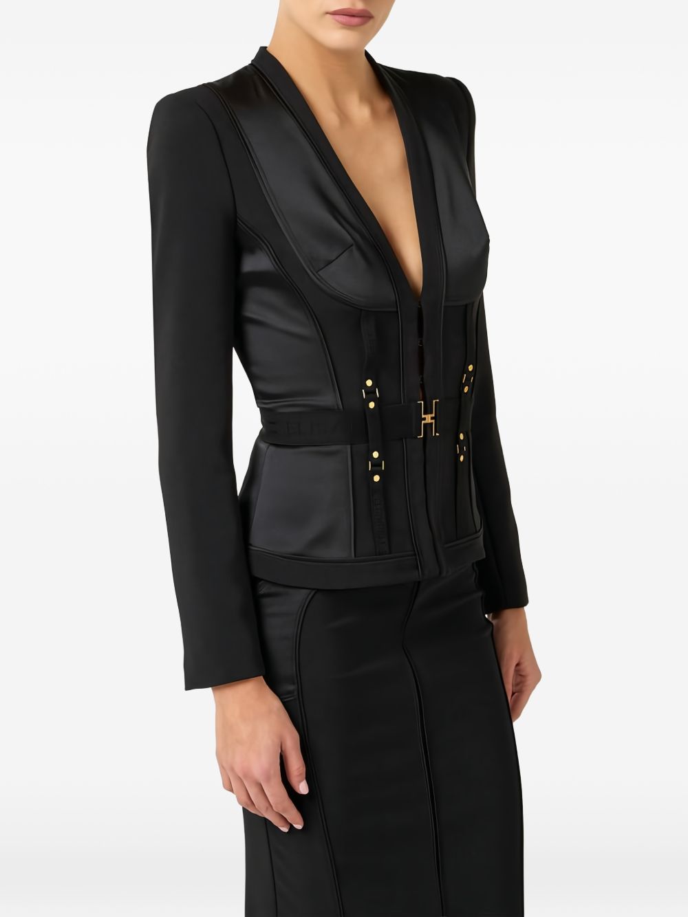 Elisabetta Franchi Single-breasted jacket
