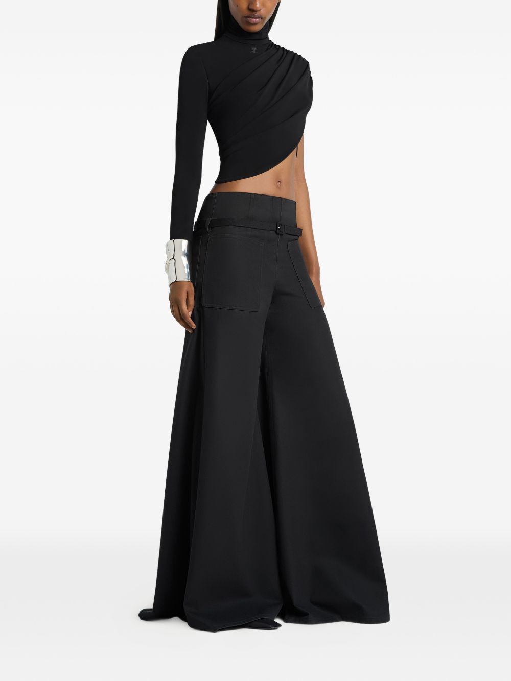 Courreges Asymmetric top