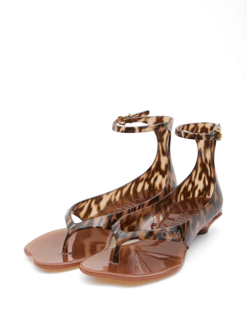 Chloé ChloÃ© Jelly thong sandals