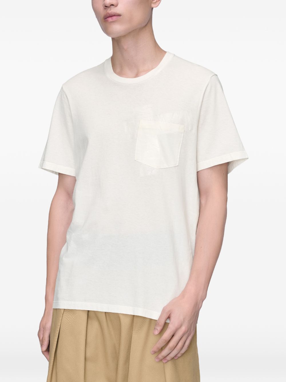 Maison Margiela Taped cotton t-shirt