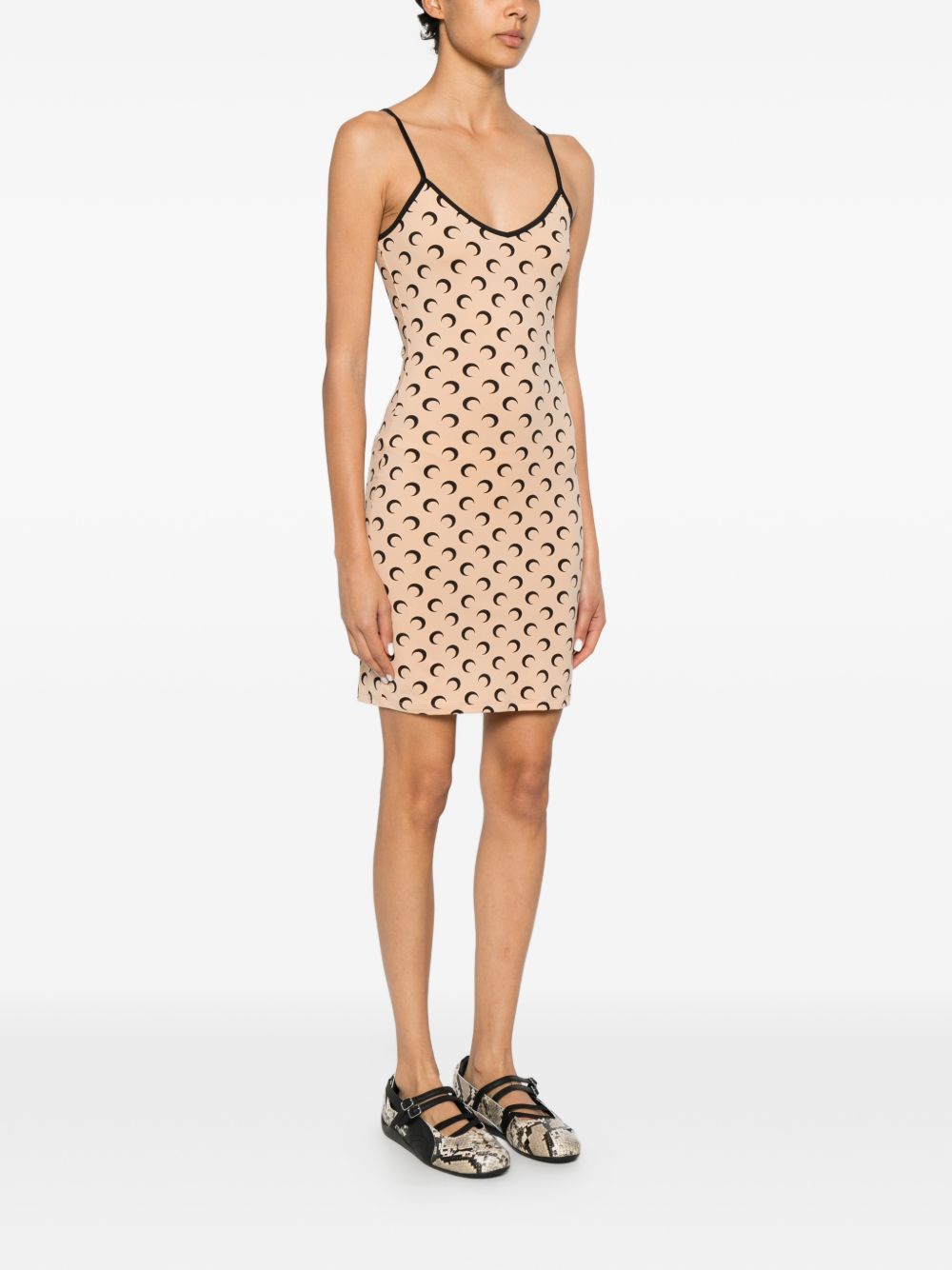Marine Serre Moon mini dress