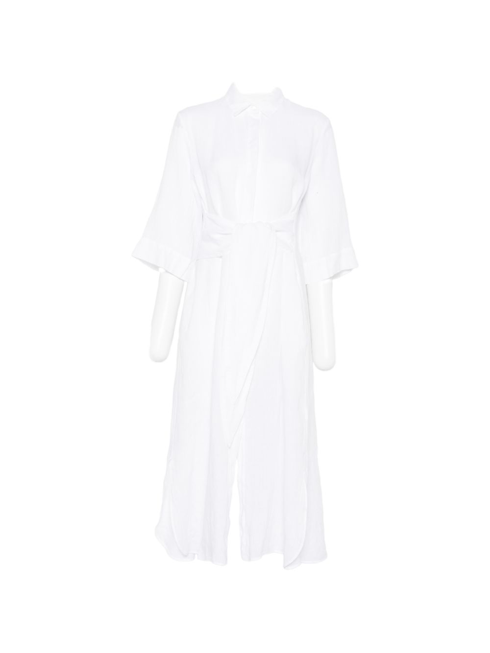 Archivio '67 Linen chemisier dress