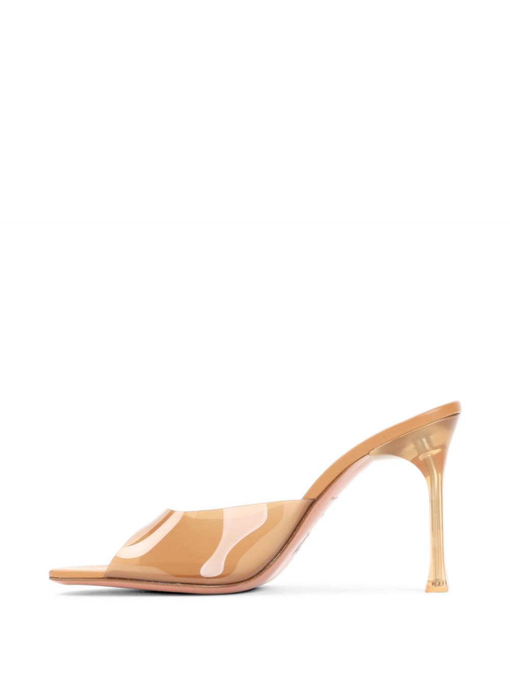 Amina Muaddi Alexa Glass Slipper Mules