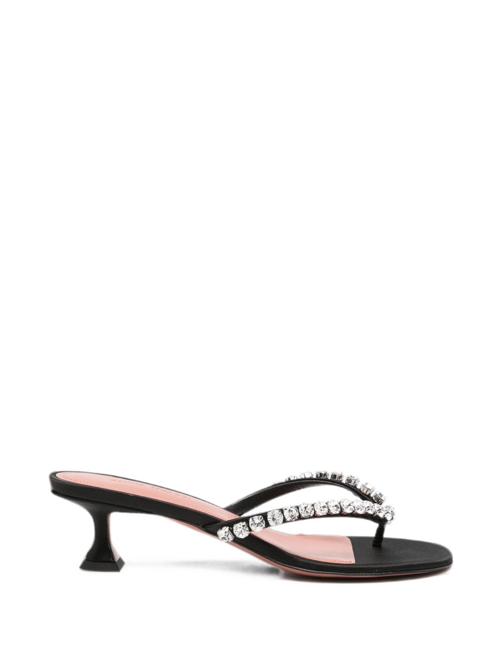Amina Muaddi Sandals BLACK