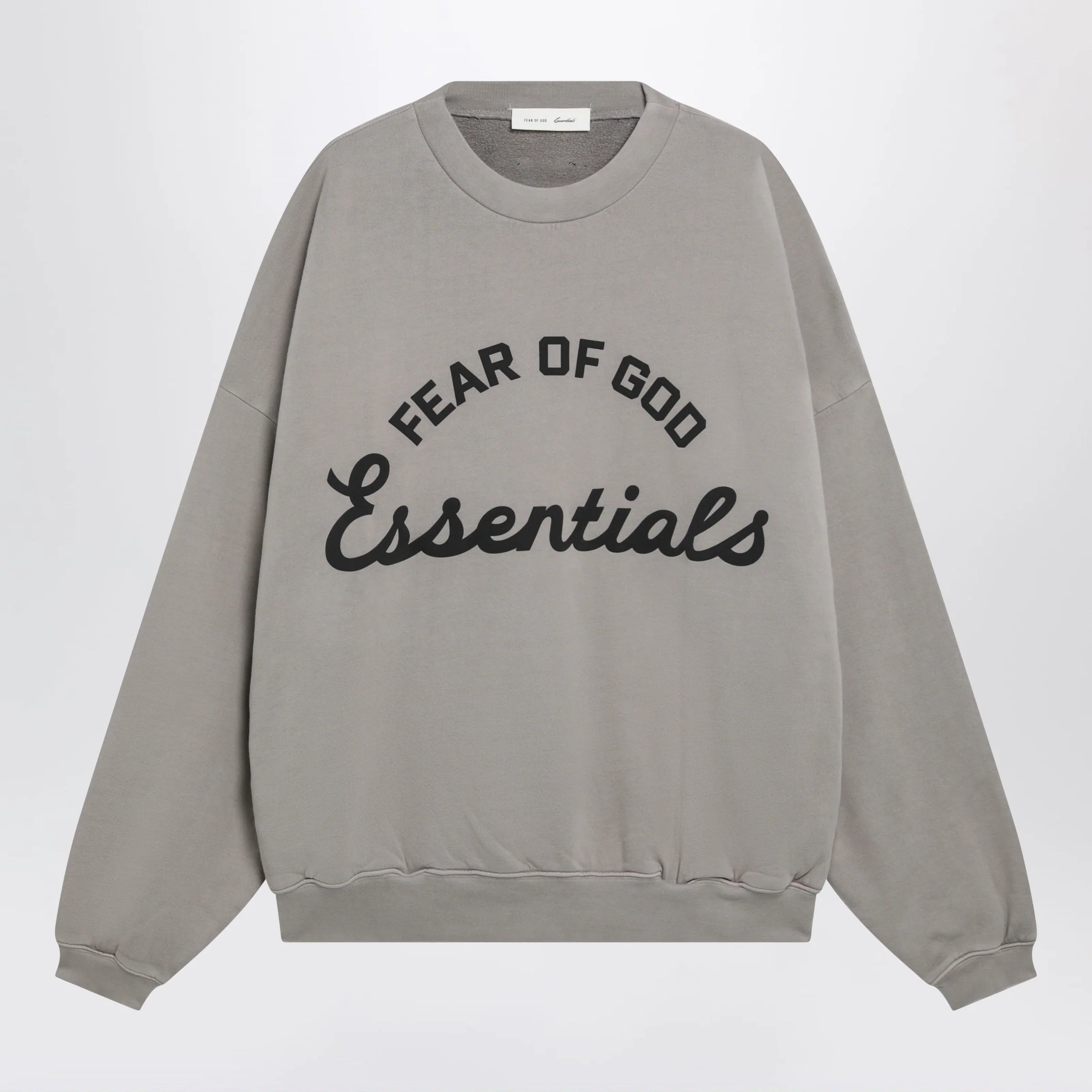 Fear of God Essentials Faded Seal cotton fleece crewneck sweatshirt