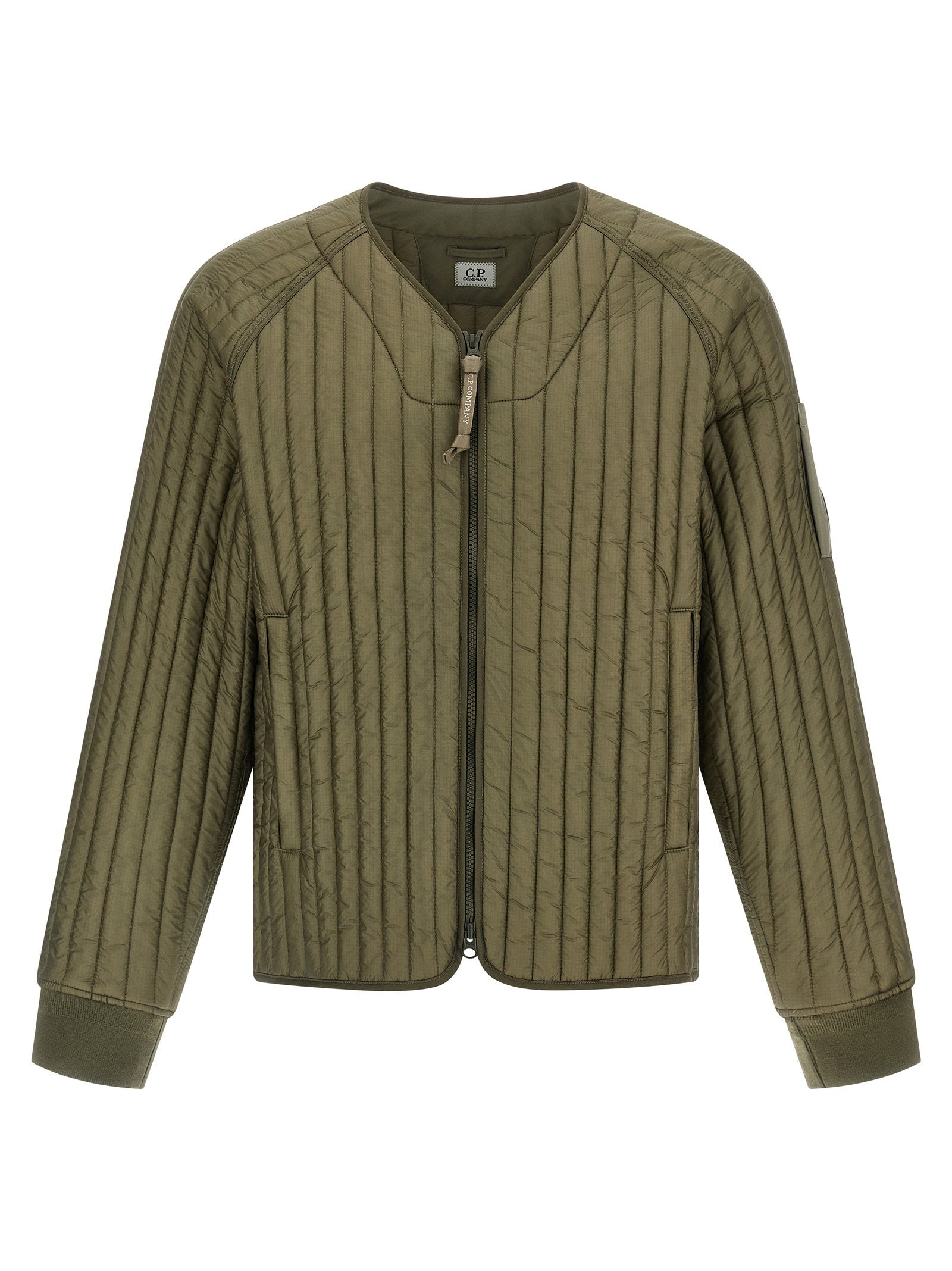 C.p. Company Ribbed Down Jacket