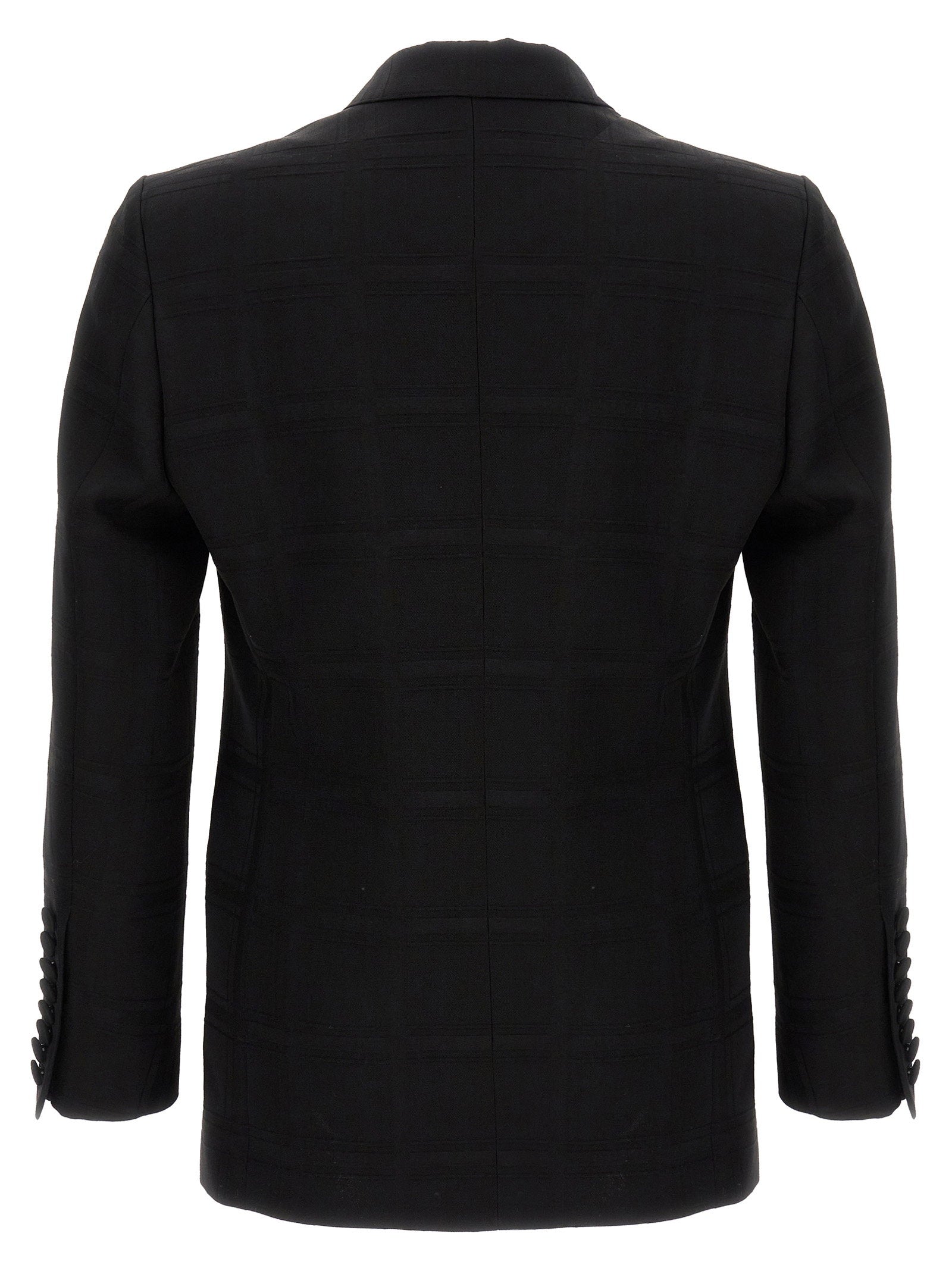 Etro Check Double-breasted Blazer