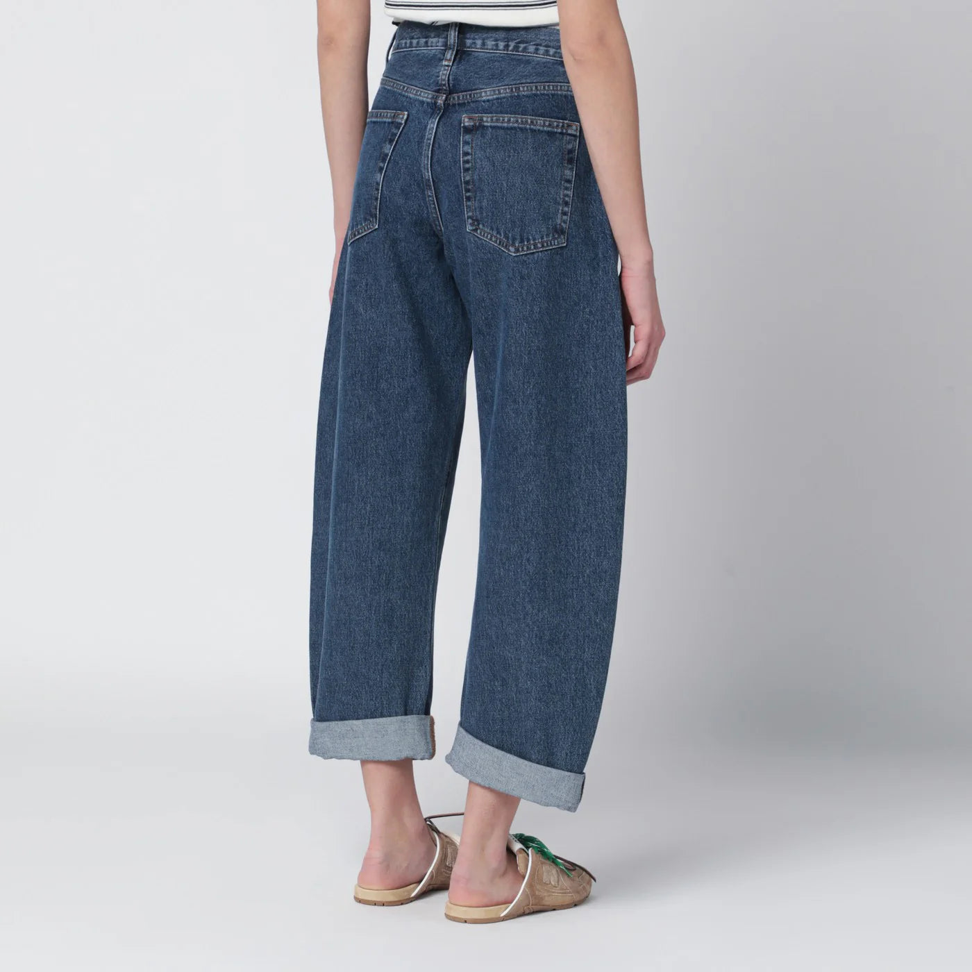 Frame The Bubble indigo-blue jeans