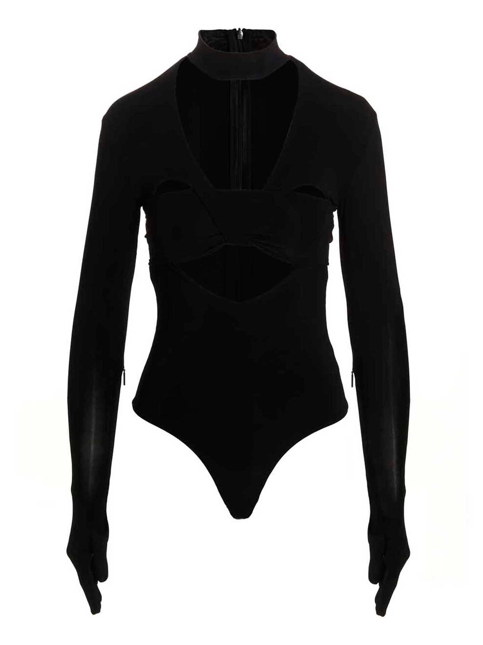 Ambush Heart Shaped Gloves Bodysuit