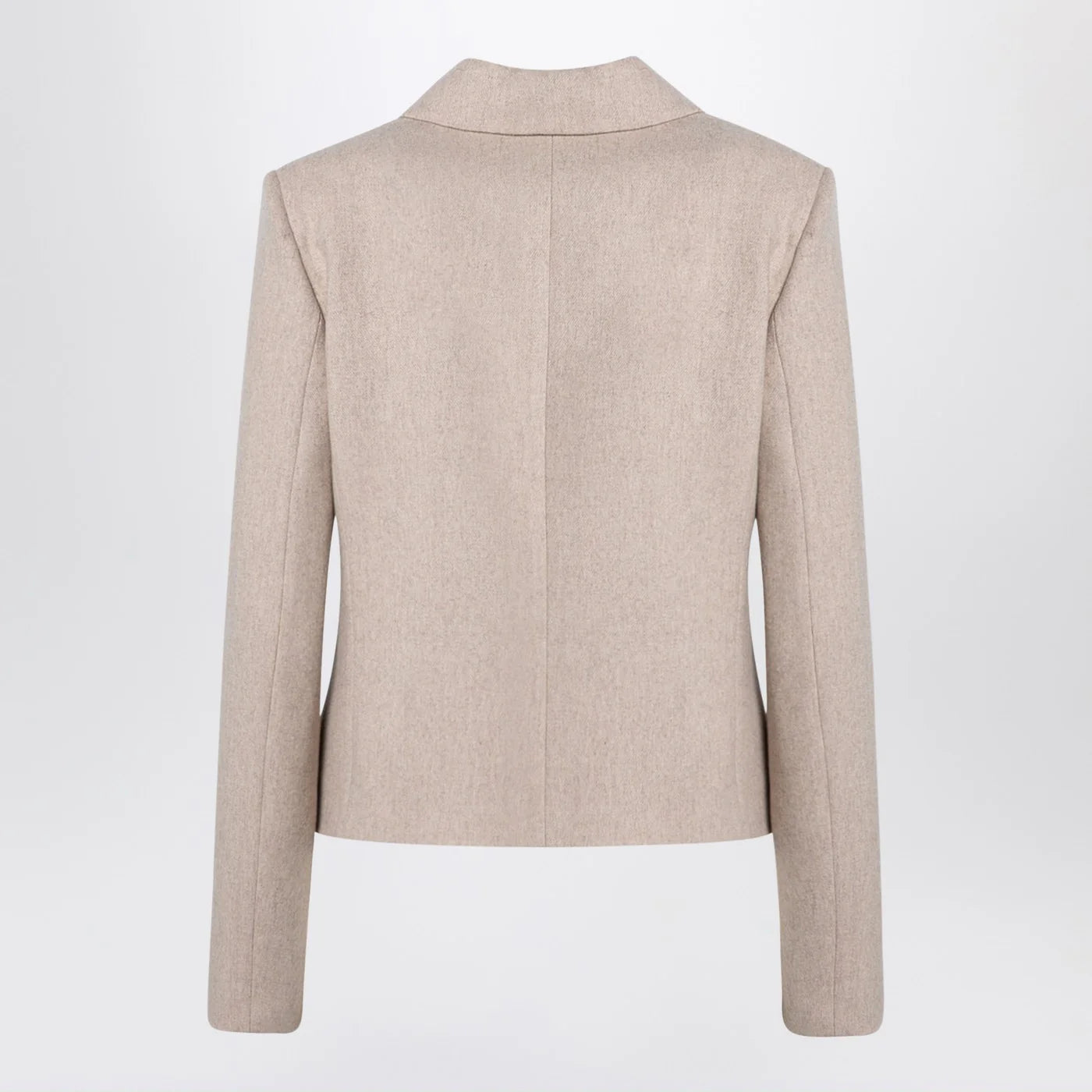 the garment Mille beige double-breasted jacket