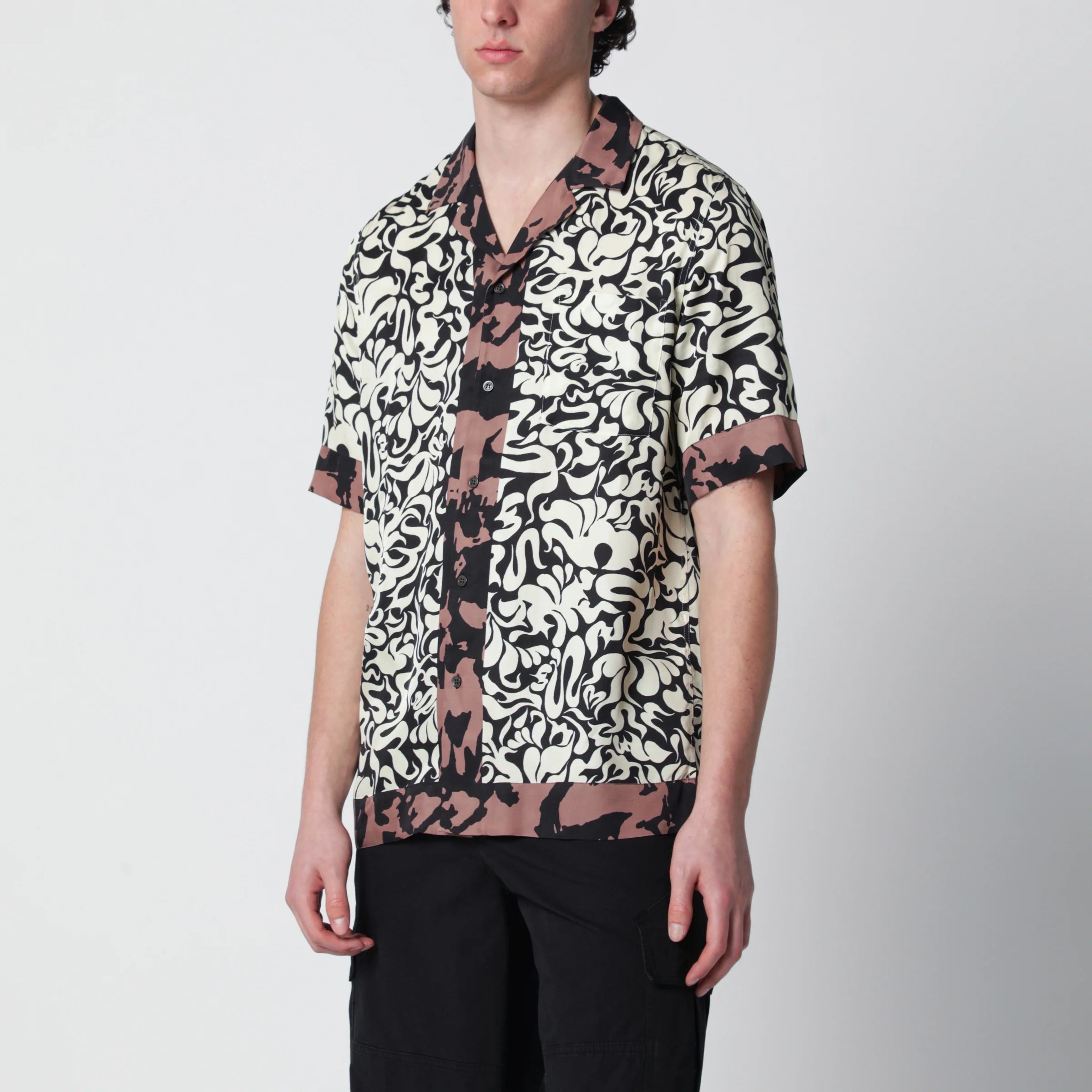 Dries Van Noten Shirt with Graphic Squiggle print