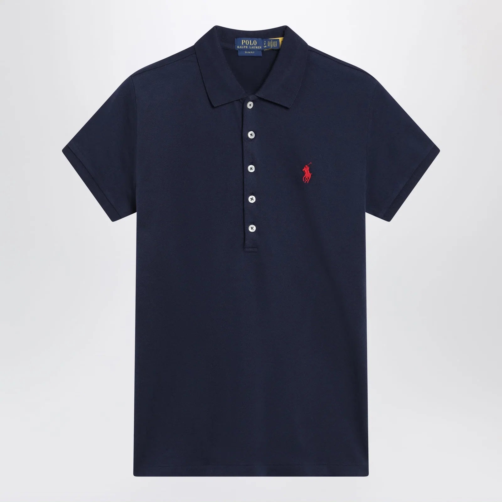 Polo Ralph Lauren Navy blue Slim-Fit polo shirt