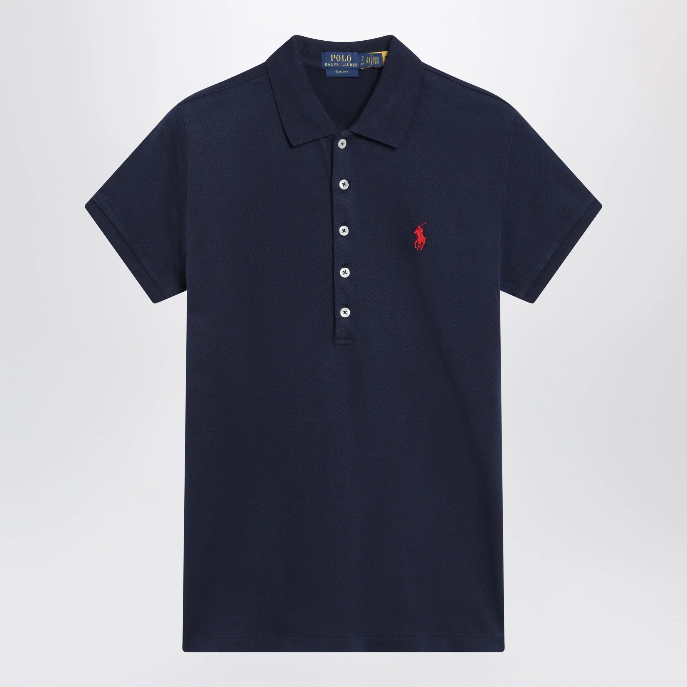 Polo Ralph Lauren Navy blue Slim-Fit polo shirt