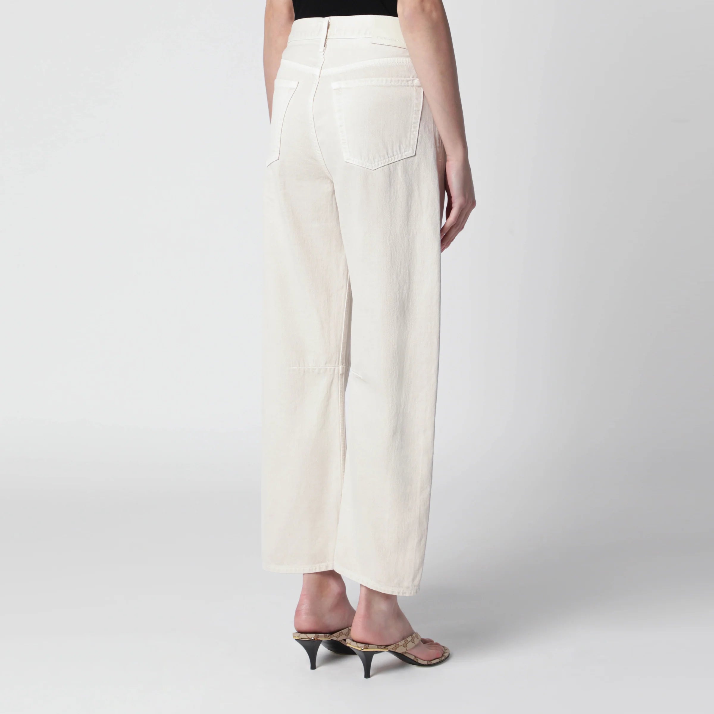 Citizens of Humanity Almond-coloured Miro jeans