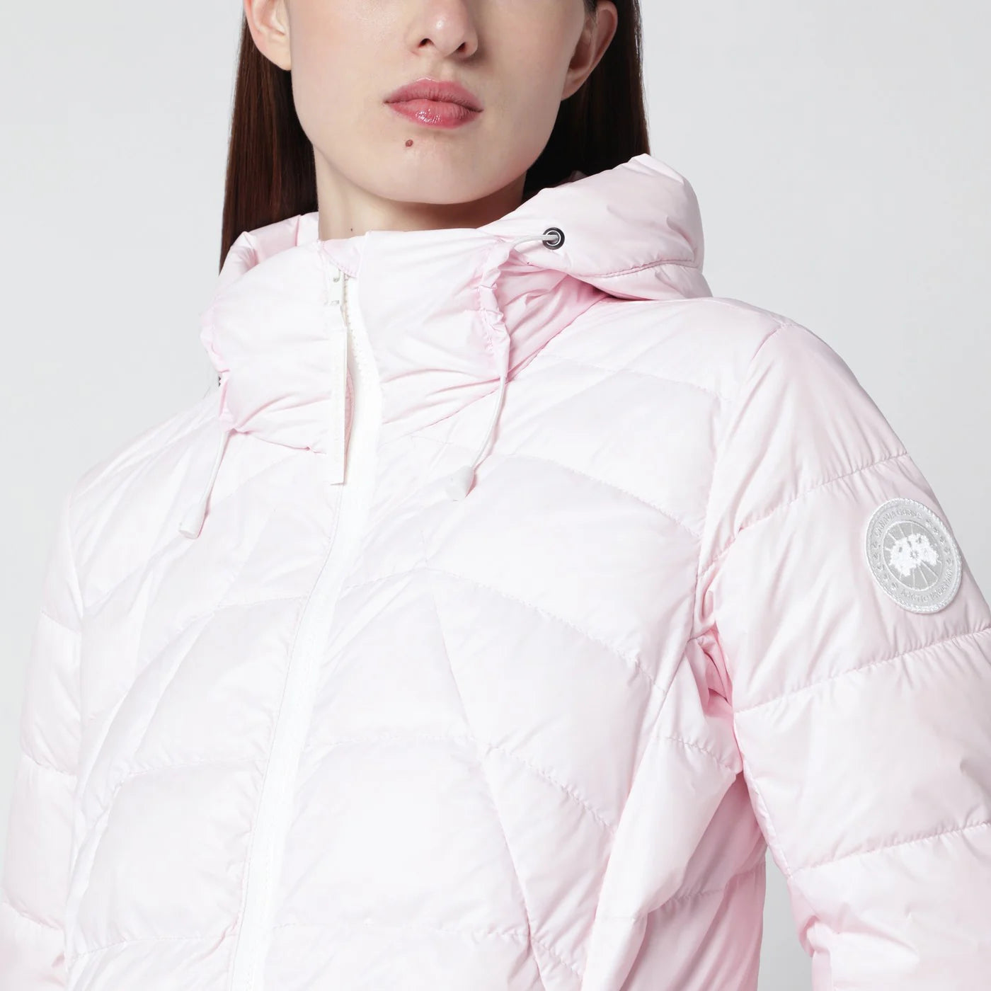 Canada Goose Abbott hooded jacket with white patch