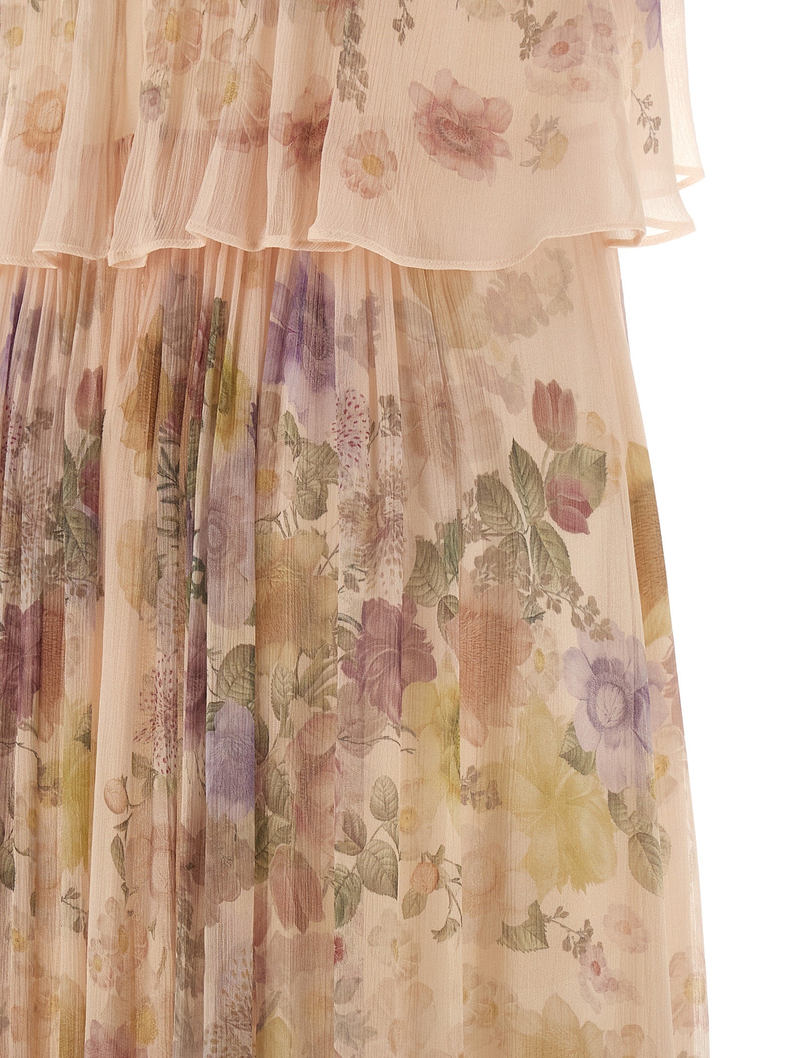 Twin Set Floral Ruffle Dress