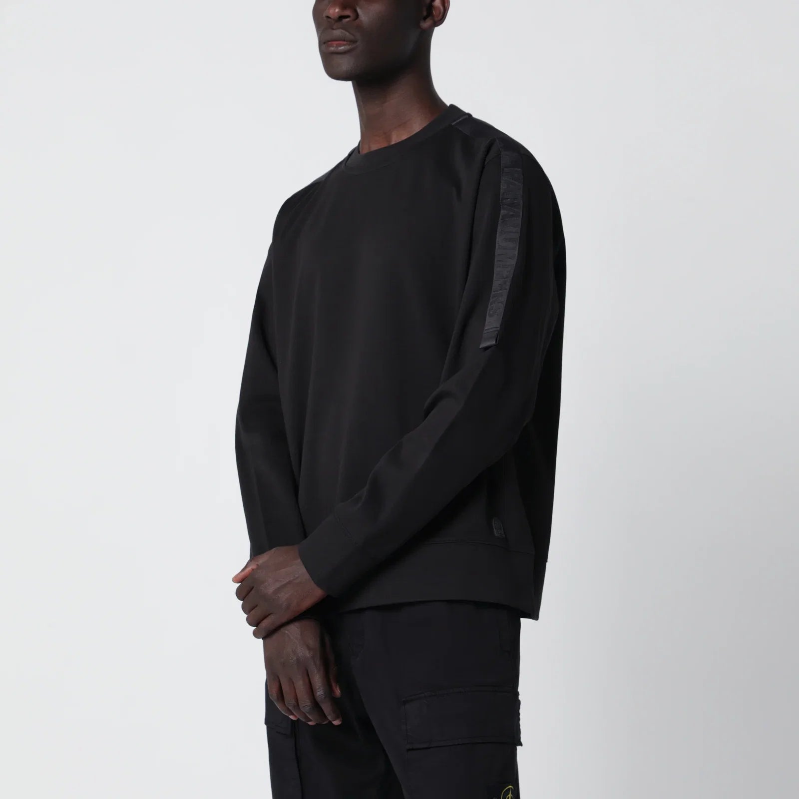 Parajumpers Black sweatshirt with logo detail